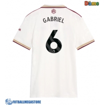 Fotballdrakt Dame Arsenal Gabriel Magalhaes #6 Tredjedrakt 2025-26 Kortermet